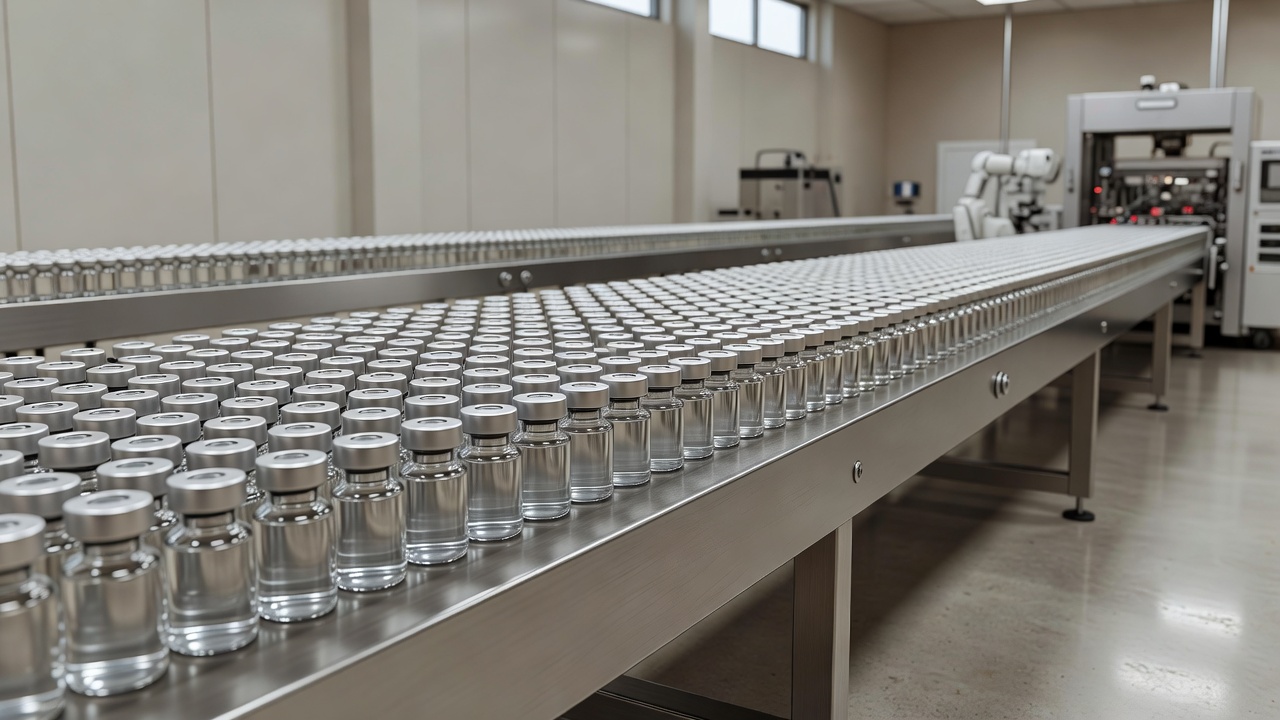 HYB finished branded peptide vials